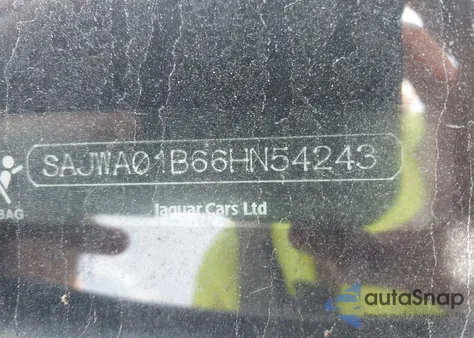 2006 Jaguar S-Type 4.2L V8 z USA, uszkodzony, nr VIN SAJWA01B66HN54243